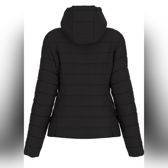 Guess Ladies Diann Light Puffer Jacket - size L - Picture 5 of 8